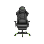 Bureaustoel – ergonomisch – met armleuningen & kussen – zwart-rood