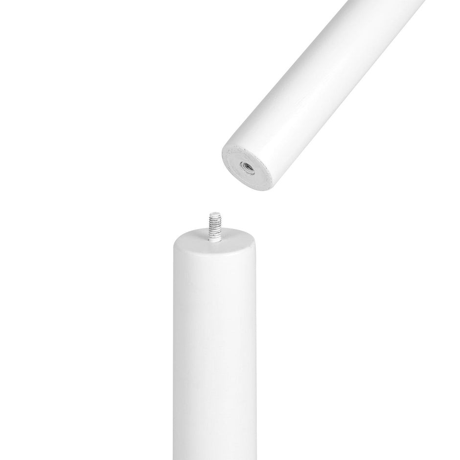 Kapstok – Verstelbare pinnen – Massief rubberhout – Tot 5 kg per pin