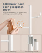 Kapstok – Cactusvorm – Staal – Wolkwit