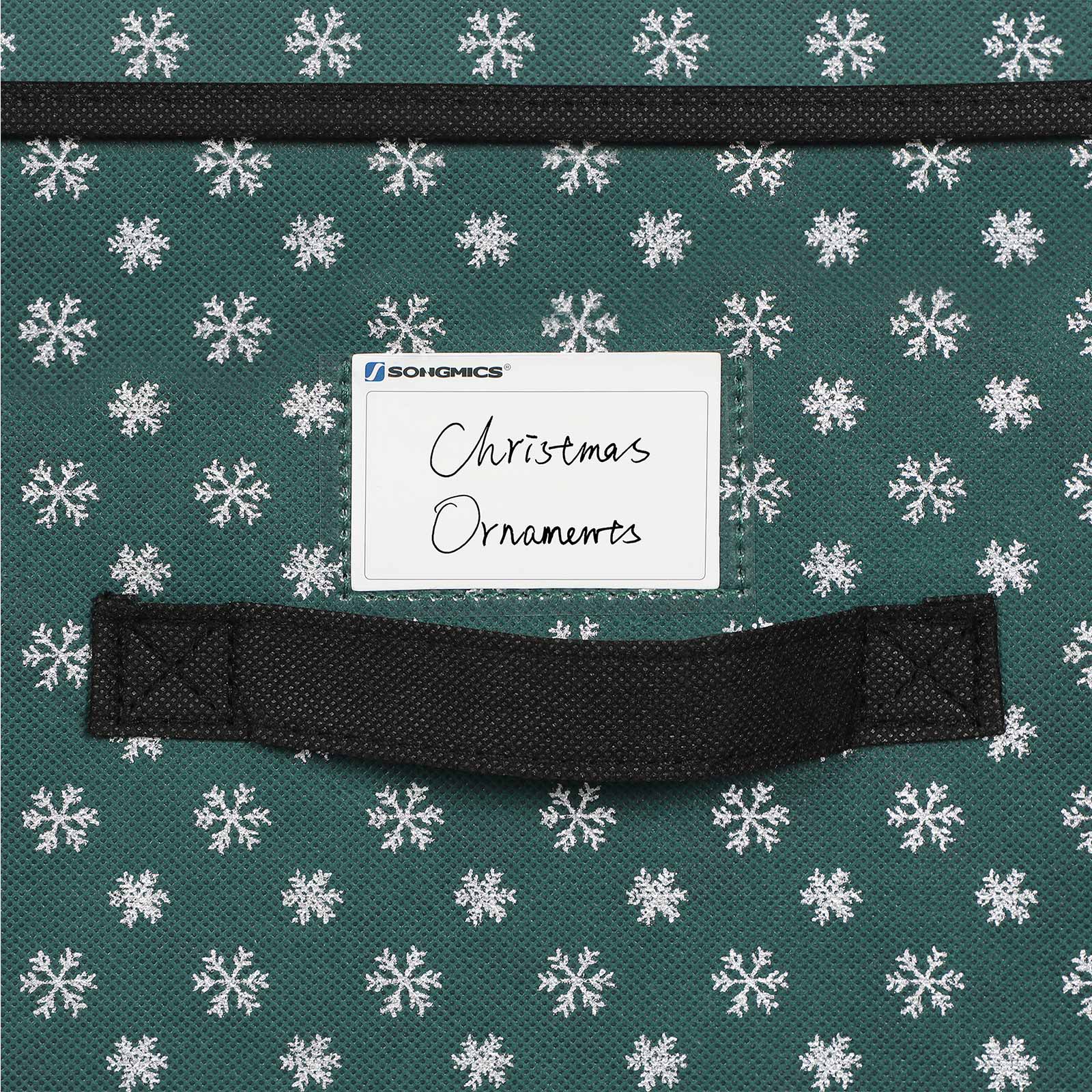 Opbergboxen – Set van 3 met deksel – Groen