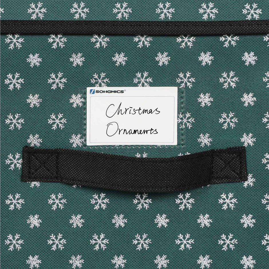 Opbergboxen – Set van 3 met deksel – Groen