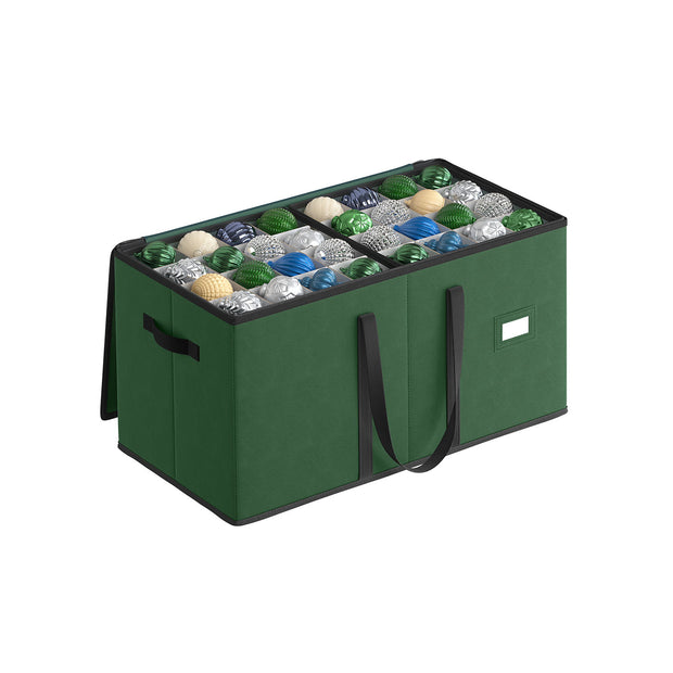 Opbergdoos voor kerstballen – Ruim en stevig – Bosgroen