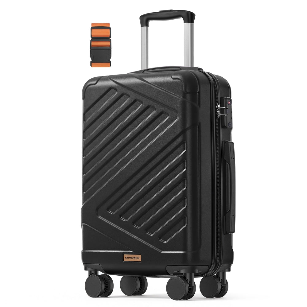 Koffer - 55 x 36 x 20 cm - Inktzwart - 2,8 kg - Maximaal draagvermogen 8 kg