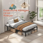 Bedframe – 140 x 190 cm, stevig metalen frame