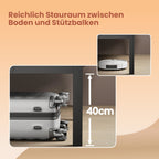 Bedframe – 160 x 200 cm, stevig metalen frame