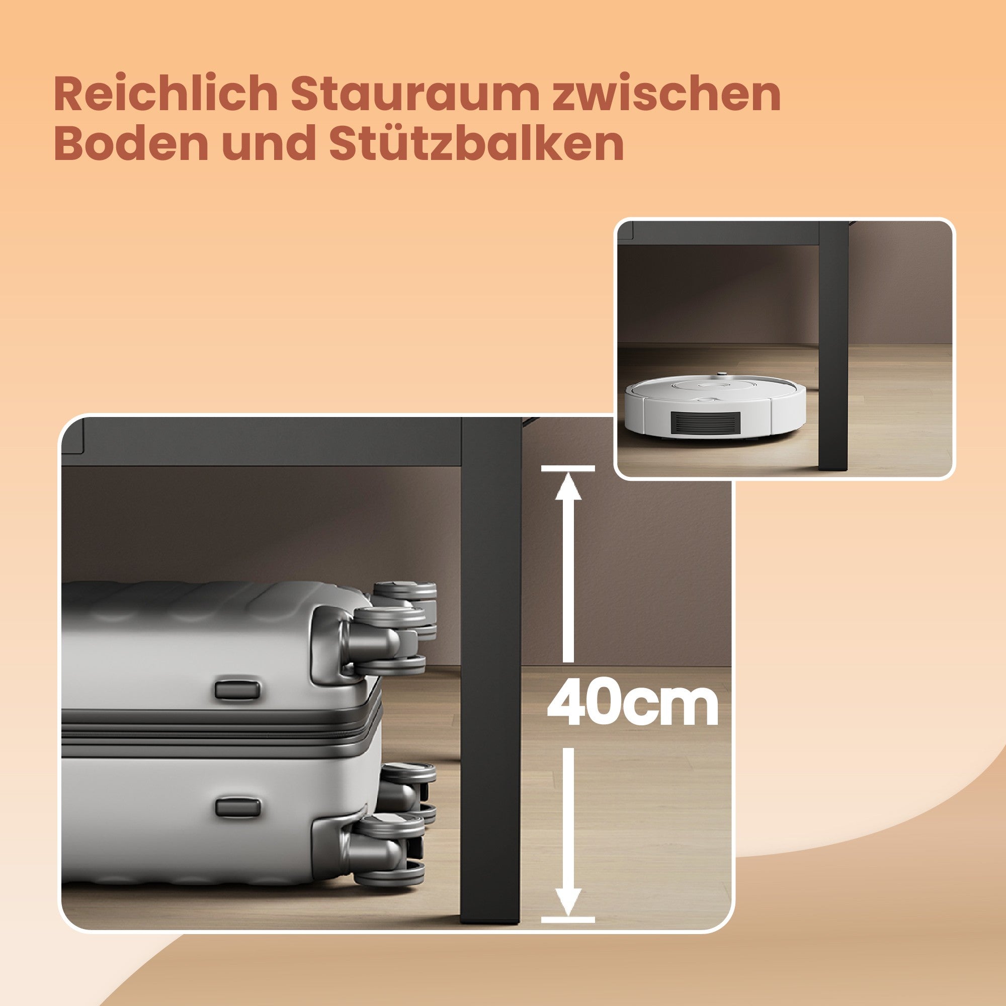 Bedframe – 160 x 200 cm, stevig metalen frame