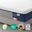 Matras - 160 x 200 x 25 cm - Gel Traagschuim - 7 Zones - Blauw