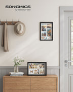 Fotolijst A4 met wandhaak – Essenzwart – Aszwart