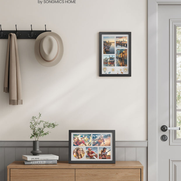 Fotolijst – A4 voor meerdere foto’s – aszwart