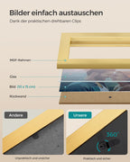 4 fotolijsten voor wanddecoratie – 10 × 15 cm foto's