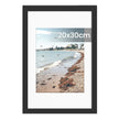 Fotolijst – 20 x 30 cm – Met Sporloze Wandhaken – Ophangen of Neerzetten – Zwart
