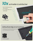 Fotolijsten - Set van 10 - Diverse Maten - PVC - Wit