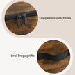 Opbergdozen - Set van 6 - Met Deksel - 40 x 30 cm - Zwart