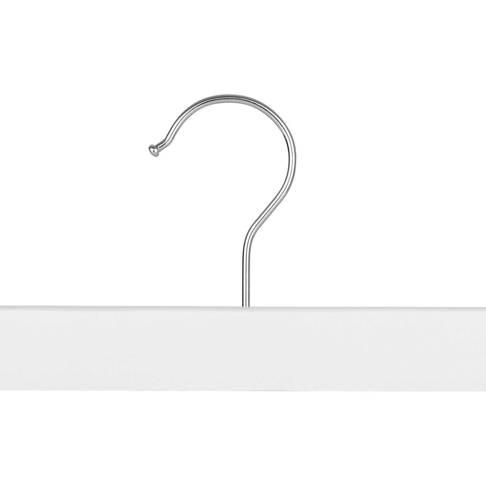 Broekhangers – Verstelbaar – Set van 8 – Wit