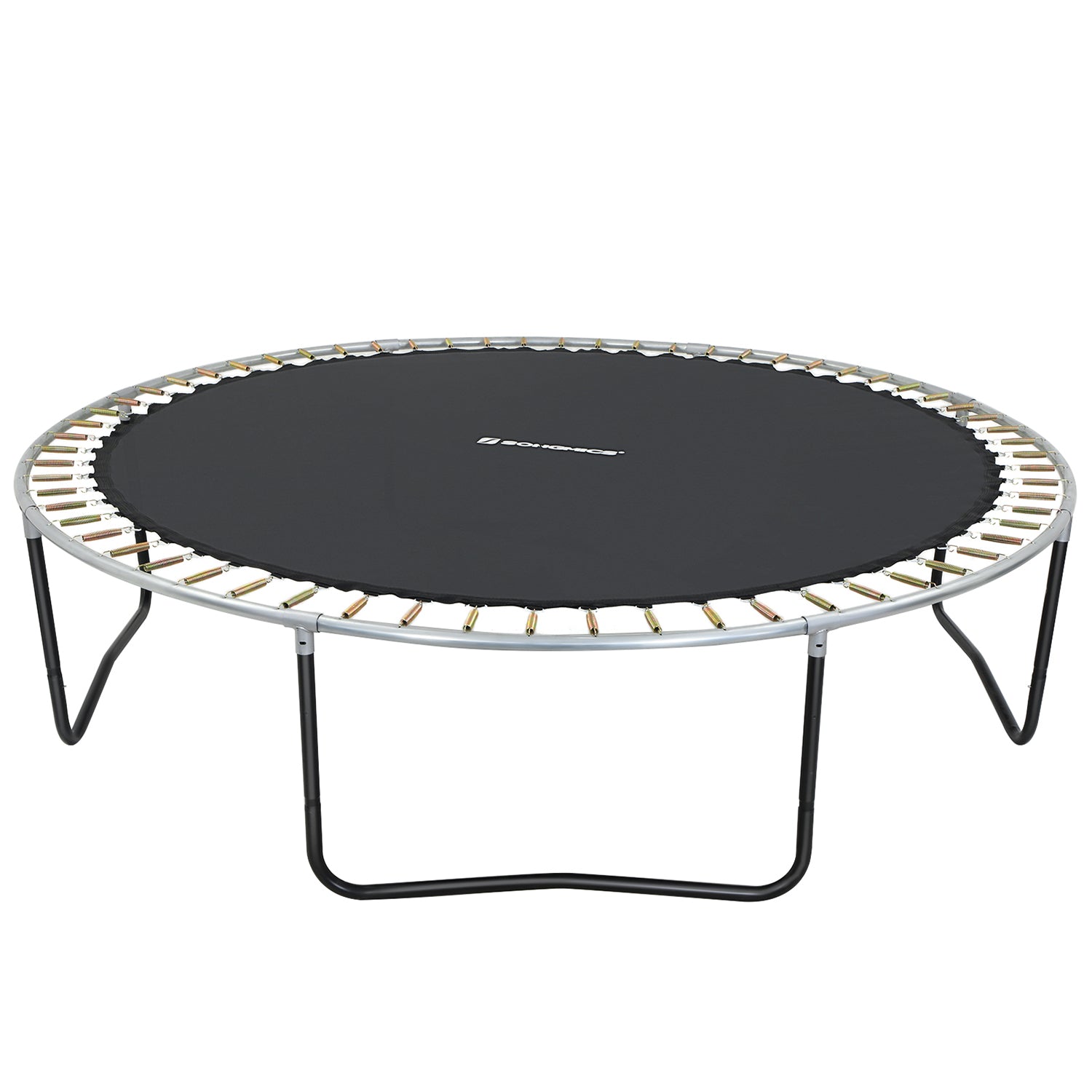 Trampoline springdoek – Versterkte springmat – Zwart