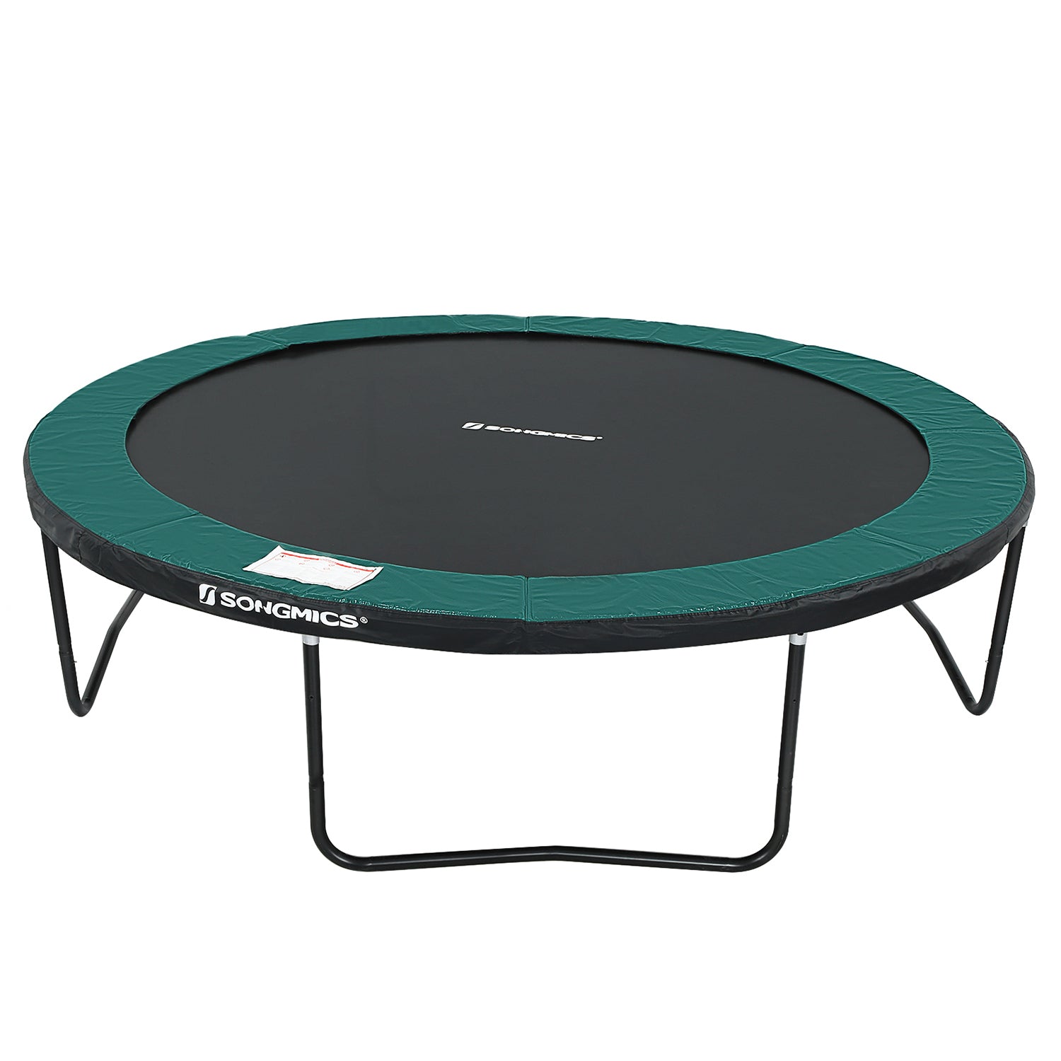 Trampoline springdoek – Versterkte springmat – Zwart