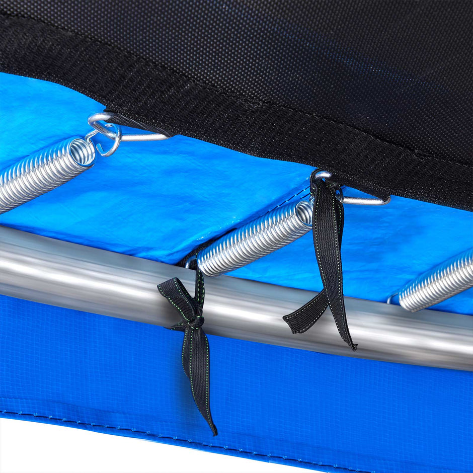 Randafdekking voor trampoline – Ø 366 cm – groen en zwart