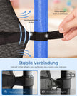 Kindertrampoline - 174 cm - Met Veiligheidsnet - Randbescherming - Blauw