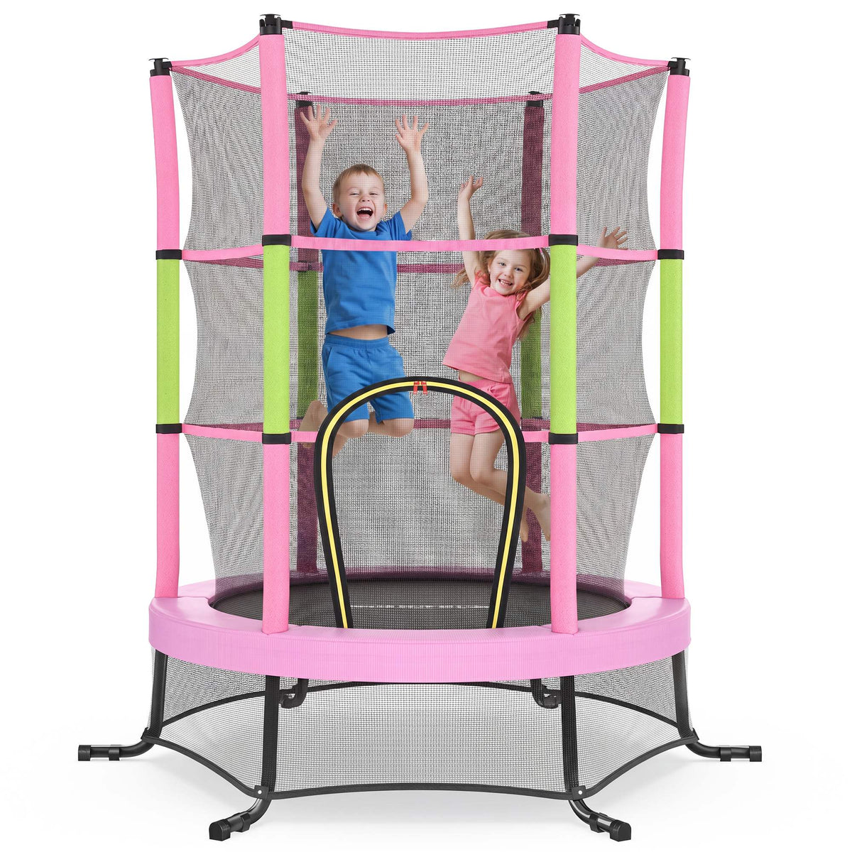 Mini Trampoline - With Handlebar - For Kids