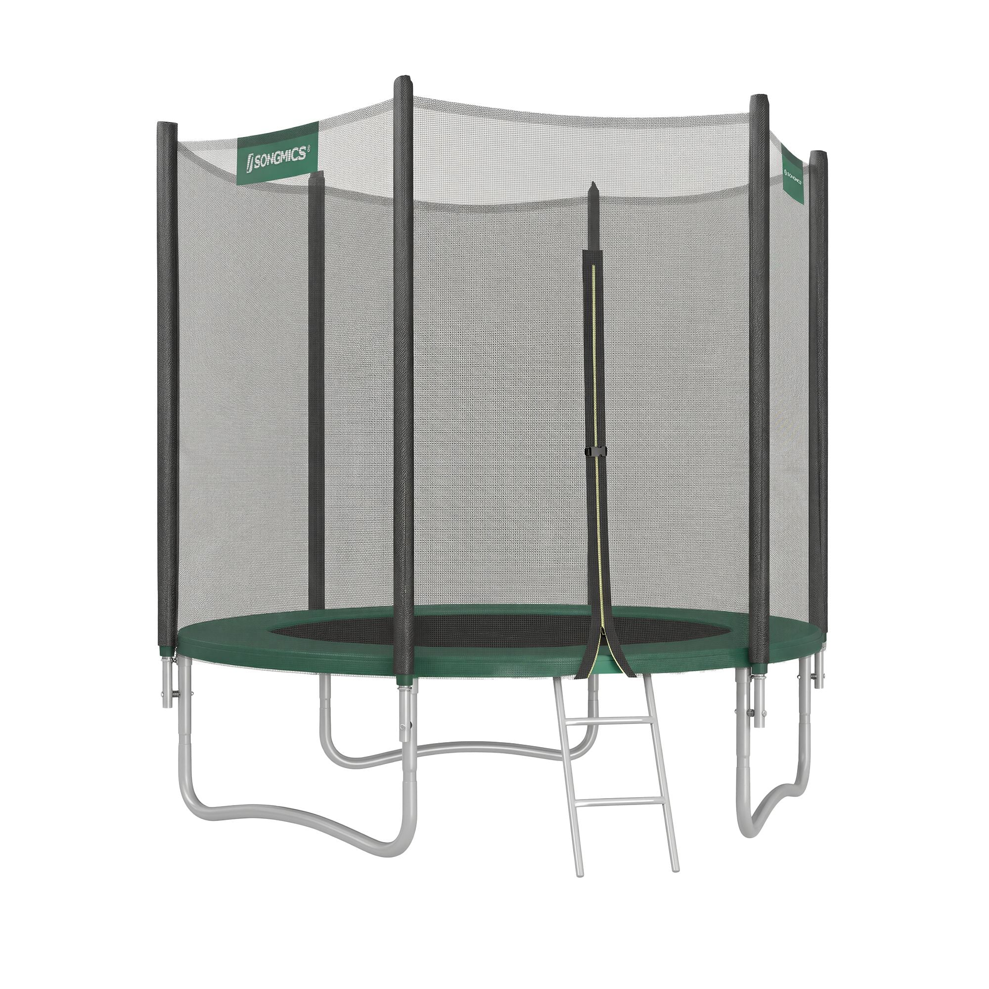 Tuintrampoline - 183 cm - Met Veiligheidsnet - Met Ladder - Blauw