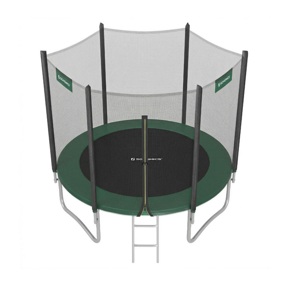 Tuintrampoline - 183 cm - Met Veiligheidsnet - Met Ladder - Blauw