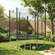 Tuintrampoline - 183 cm - Met Veiligheidsnet - Met Ladder - Blauw