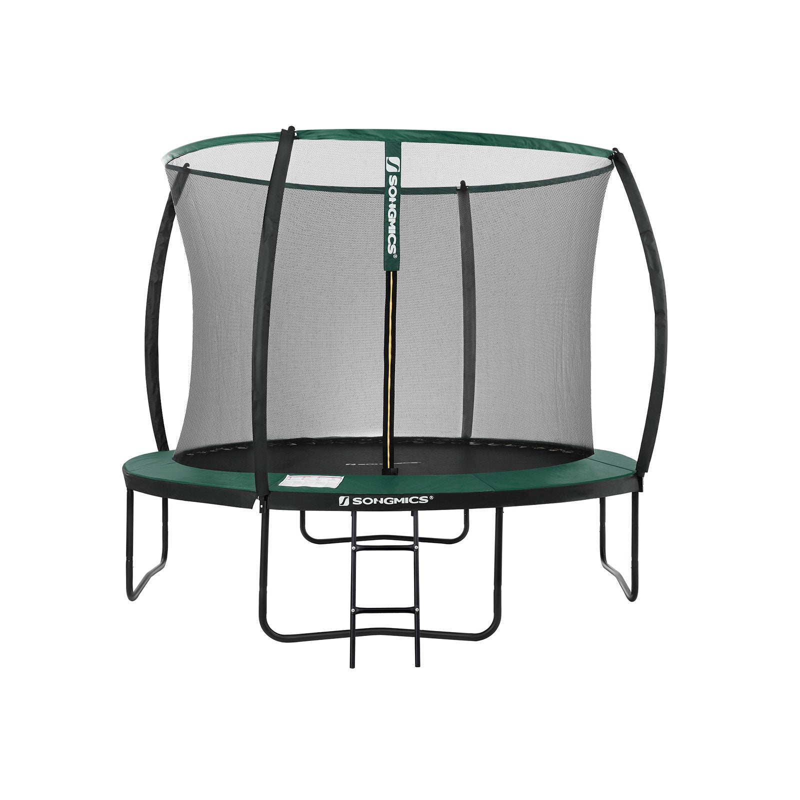 Tuintrampoline – Ø 305 cm – Veiligheidsnet – Zwart-Blauw