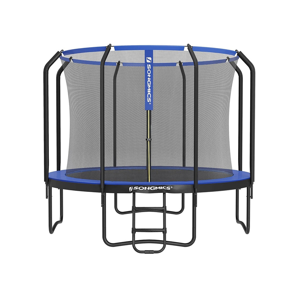 Trampoline - Ø 305 cm - Tuintrampoline met net en ladder - Donkergroen