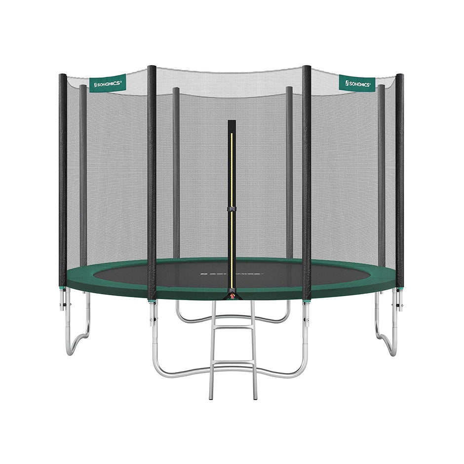 Trampoline – met veiligheidsnet – Ø 305 cm – groen