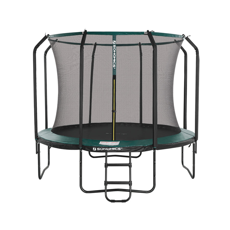 Trampoline – met veiligheidsnet – Ø 305 cm – groen