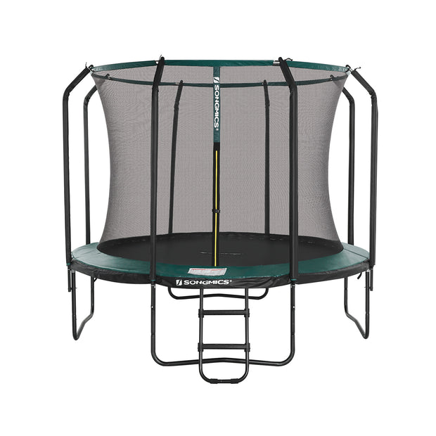 Trampoline – met veiligheidsnet – Ø 305 cm – groen