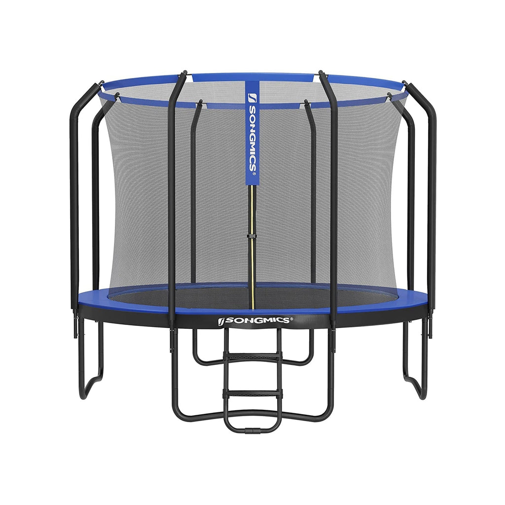 Trampoline - Ø 366 cm - Met binnennet, ladder en veiligheidsnet - Groen