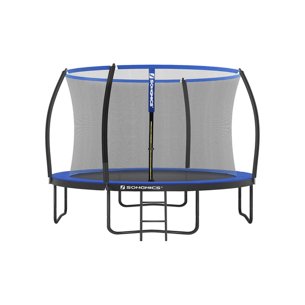 Tuintrampoline – met veiligheidsnet – Ø 366 cm – Zwart-Blauw