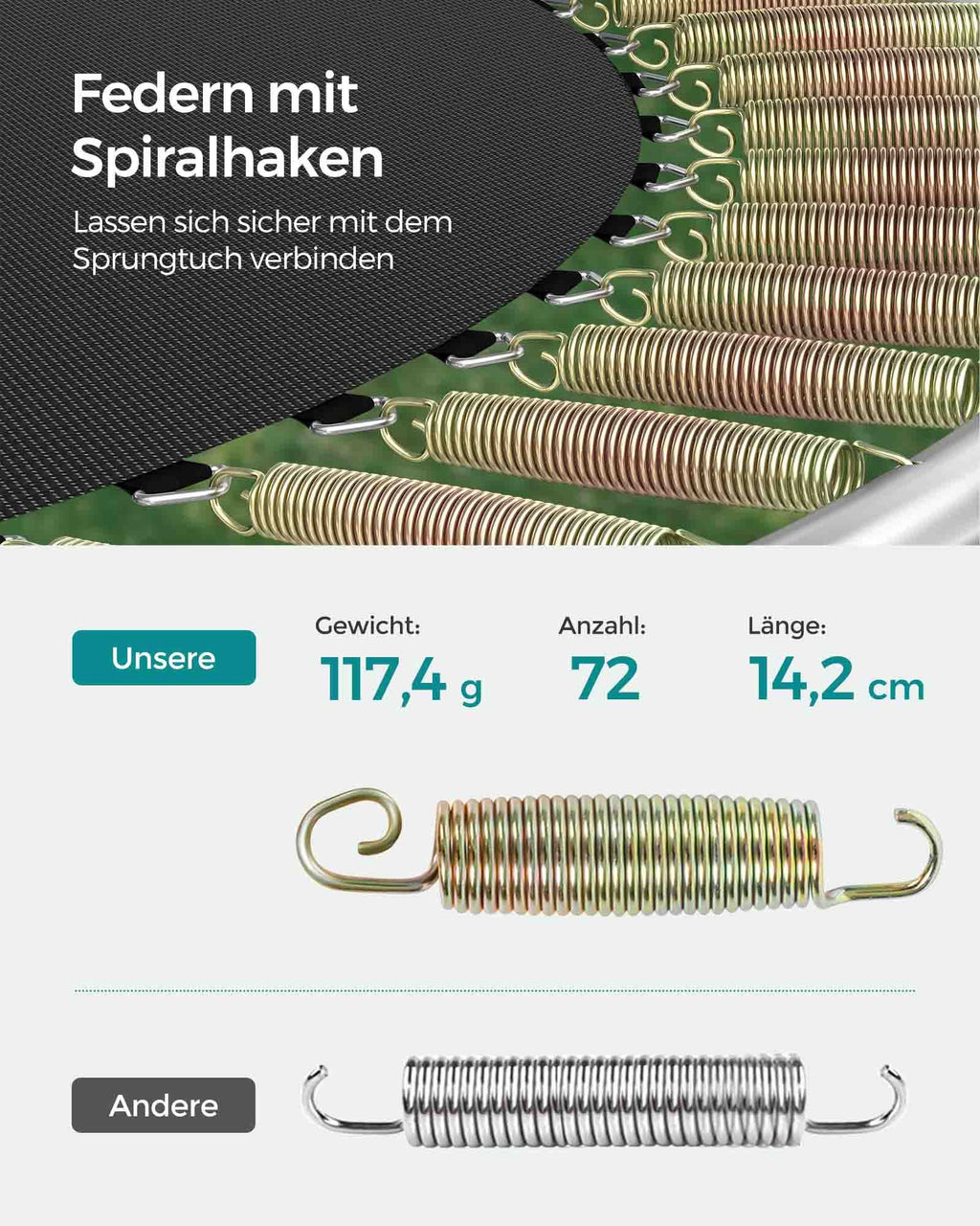Tuintrampoline – met veiligheidsnet – Ø 366 cm