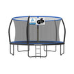Tuintrampoline - 427 cm - Met Veiligheidsnet - Ladder - Zwart-Blauw