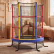 Kindertrampoline - 174 cm - Veiligheidsnet - Randbescherming - Meerkleurig