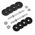 Halterset - Dumbbells set van 2 - 20 kg