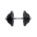 Halters - Gietijzeren dumbbells - Set van 2 - Totaal 40 kg