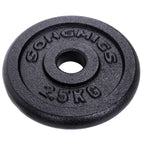 Halters - Gietijzeren dumbbells - Set van 2 - Totaal 40 kg