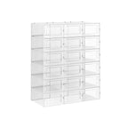 Schoenendozen – Stapelbaar en ventilatieopeningen – Transparant
