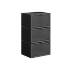 Schoenendozen Set van 3 Stapelbaar Transparant