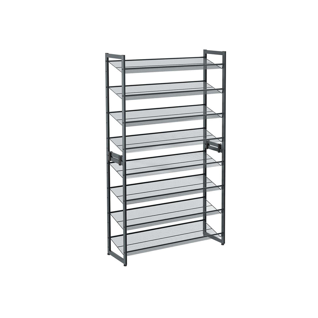 Schoenenrek - 8 niveaus - Stapelbare schoenenopberger - 2 x 4 niveaus