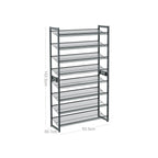 Schoenenrek - 8 niveaus - Stapelbare schoenenopberger - 2 x 4 niveaus