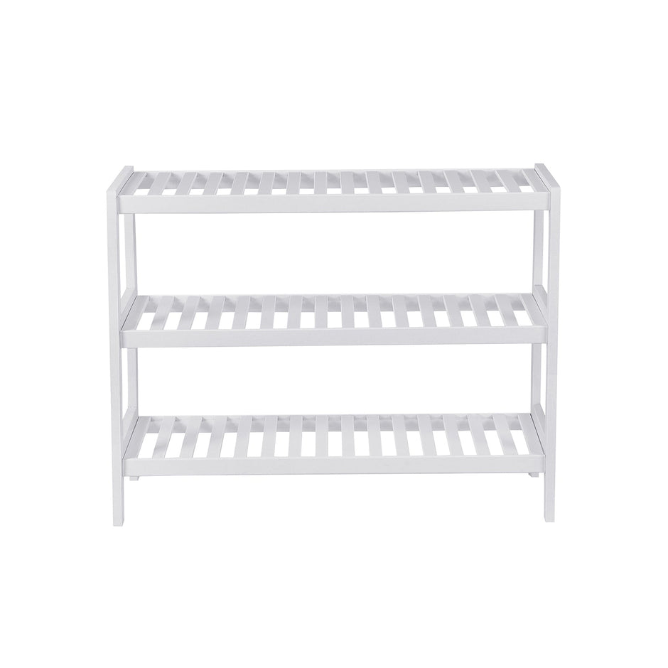 Schoenenrek – 3 niveaus – Verstelbare planken – Met ondercompartiment