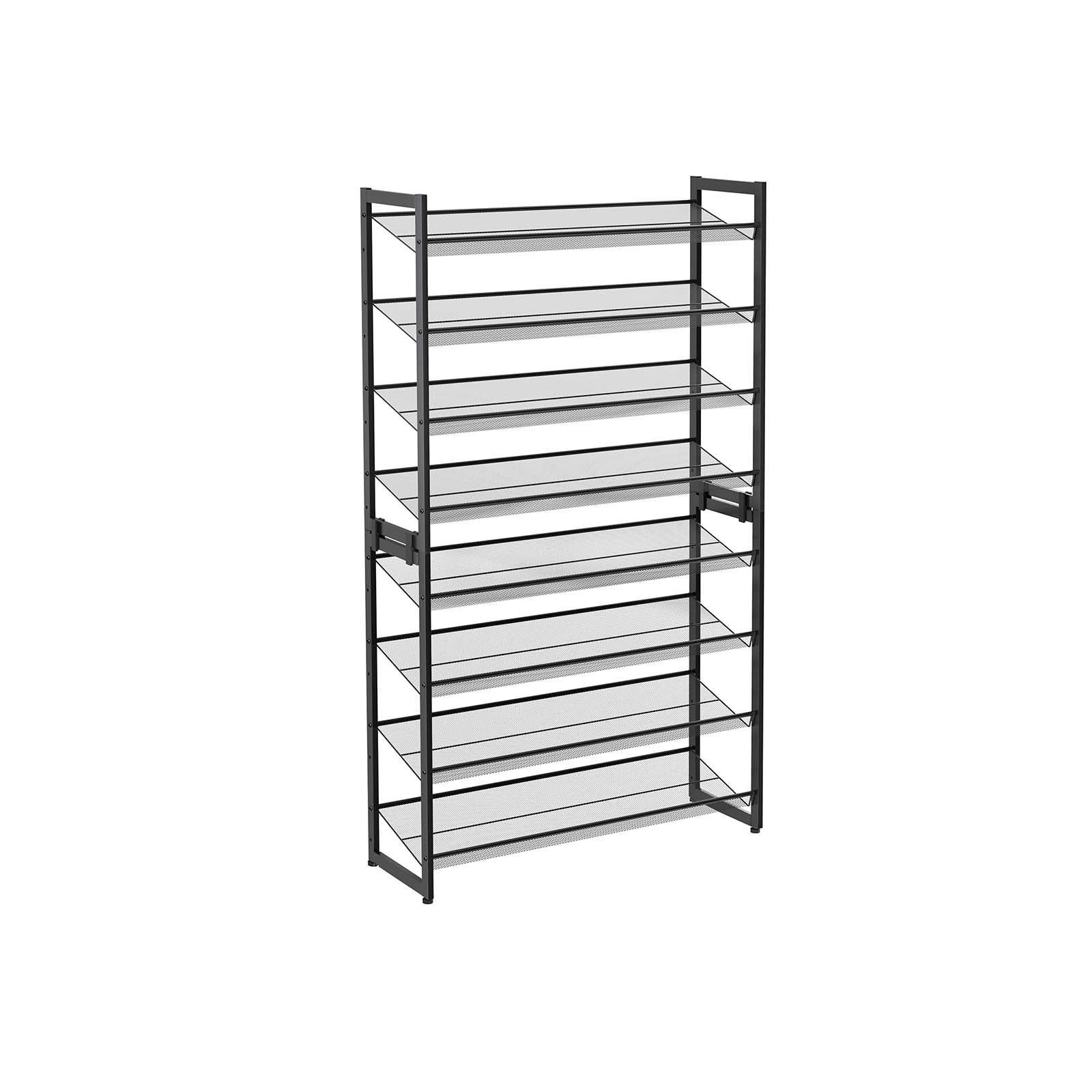 Schoenenrek - 8 niveaus - Stapelbare schoenenopberger - 2 x 4 niveaus
