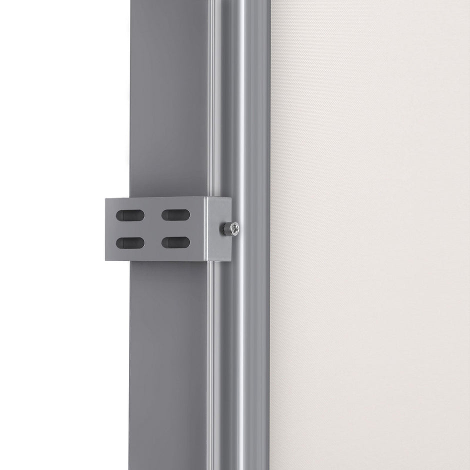 Zijluifel – Elegant privacyscherm – Polyester – Beige