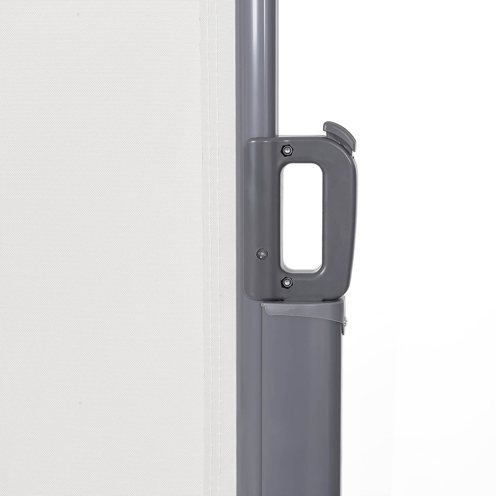 Zijluifel – Elegant privacyscherm – Polyester – Beige