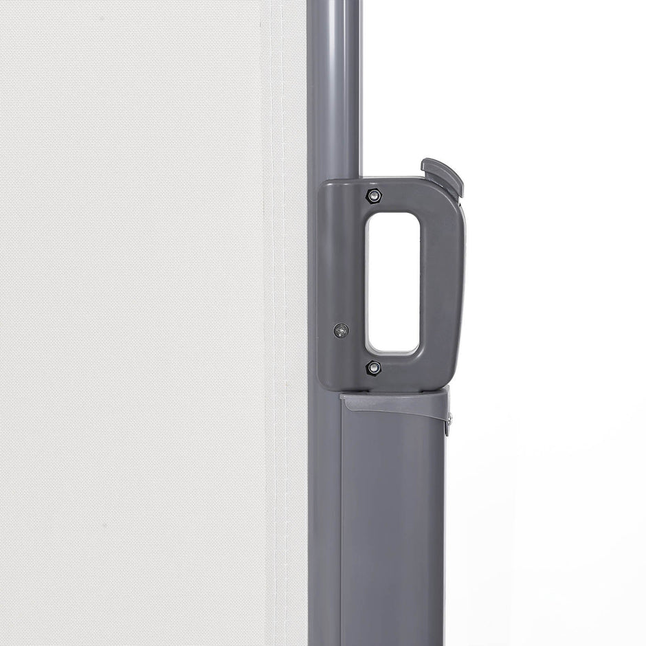 Zijluifel – Elegant privacyscherm – Polyester – Beige