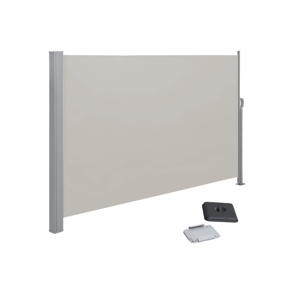 Zijluifel – Perfect voor balkon – Grijs en wit