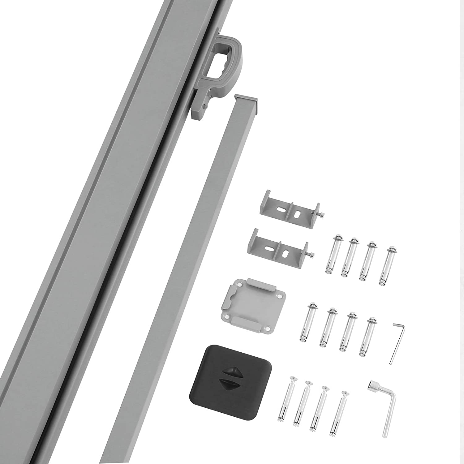 Zijluifel – Perfect voor balkon – Grijs en wit